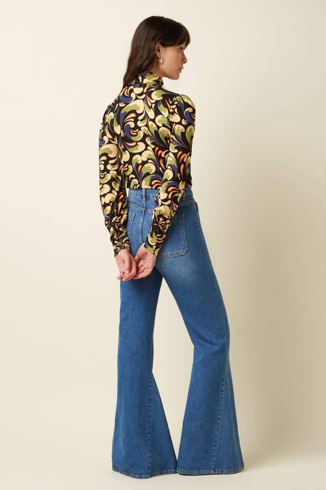 King Louie Ricky Top Rumble Black - La Vie en Rose Damesmode