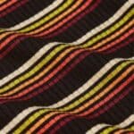 King Louie Rollneck Top Frostine Stripe Spicy Orange - La Vie en Rose Damesmode