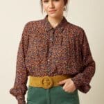 King Louie Wide Belt Golden Brown - La Vie en Rose Damesmode