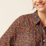 Leila Blouse Peppy Black - La Vie en Rose Damesmode