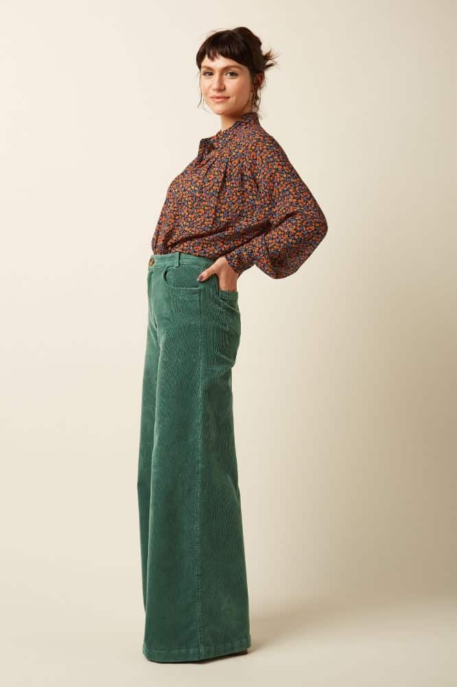 Leila Blouse Peppy Black - La Vie en Rose Damesmode