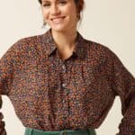 Leila Blouse Peppy Black - La Vie en Rose Damesmode