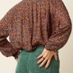 Leila Blouse Peppy Black - La Vie en Rose Damesmode