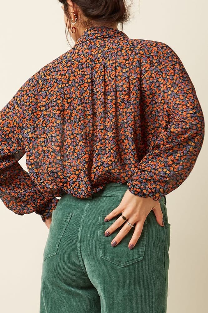 Leila Blouse Peppy Black - La Vie en Rose Damesmode