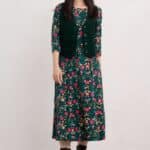 Seasalt Cornwall Wild Bouquet Dress Mirrored Floral Tehidy - La Vie en Rose Damesmode