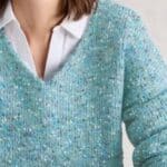 White Stuff Rua Jersey Shirt Dress Grey MLT - La Vie en Rose Damesmode