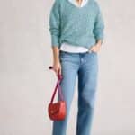 White Stuff Rua Jersey Shirt Dress Grey MLT - La Vie en Rose Damesmode