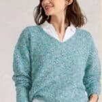 White Stuff Rua Jersey Shirt Dress Grey MLT - La Vie en Rose Damesmode