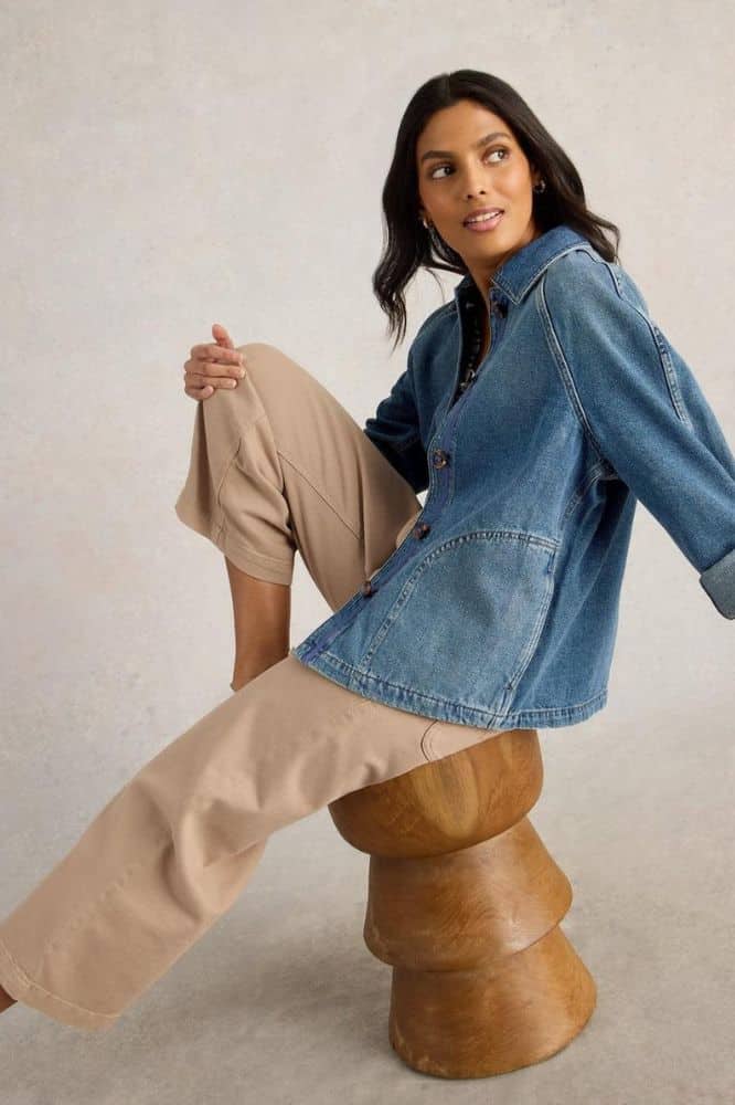 White Stuff Eden Denim Jacket - La Vie en Rose Damesmode