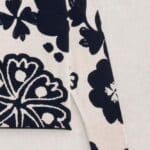 White Stuff Lulu Print Cardi Nat Mlt- La Vie en Rose Damesmode