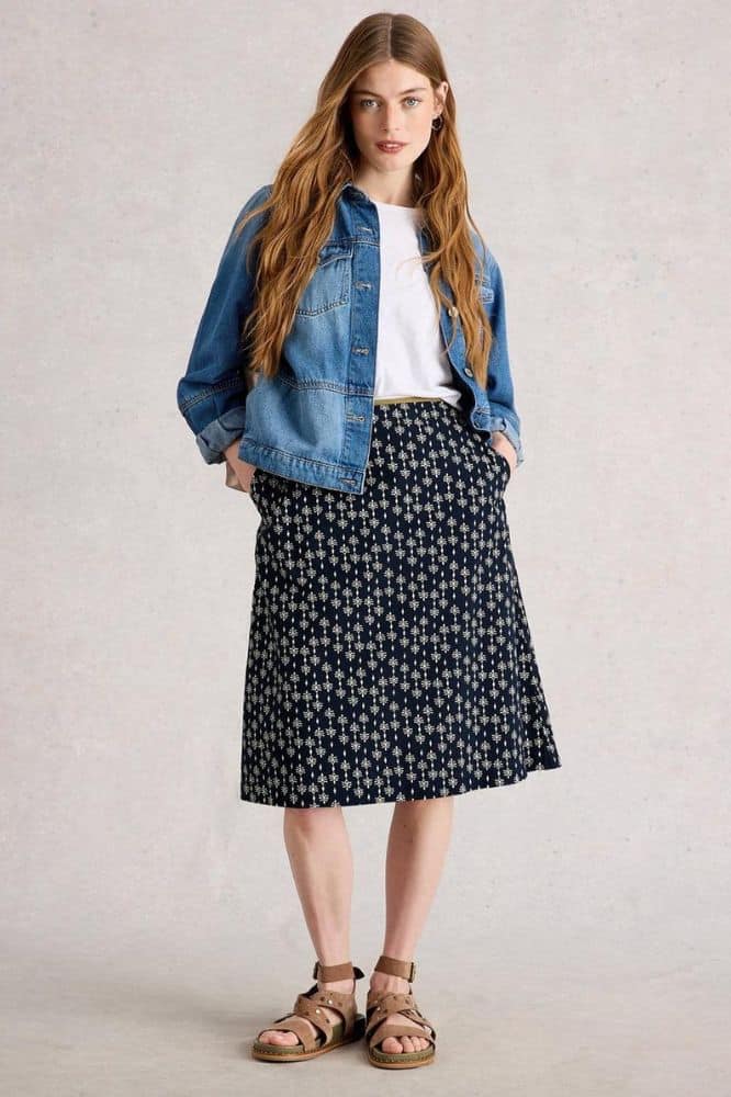 White Stuff Nell Reversible Skirt - La Vie en Rose Damesmode