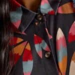 White Stuff Rua Jersey Shirt Dress Grey MLT - La Vie en Rose Damesmode