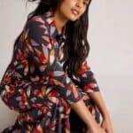 White Stuff Rua Jersey Shirt Dress Grey MLT - La Vie en Rose Damesmode