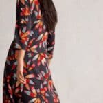 White Stuff Rua Jersey Shirt Dress Grey MLT - La Vie en Rose Damesmode