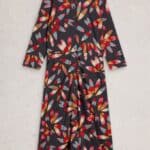 White Stuff Rua Jersey Shirt Dress Grey MLT - La Vie en Rose Damesmode