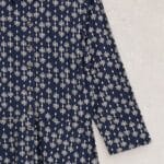 White Stuff Rua Jersey Shirt Dress Navy Print - La Vie en Rose Damesmode