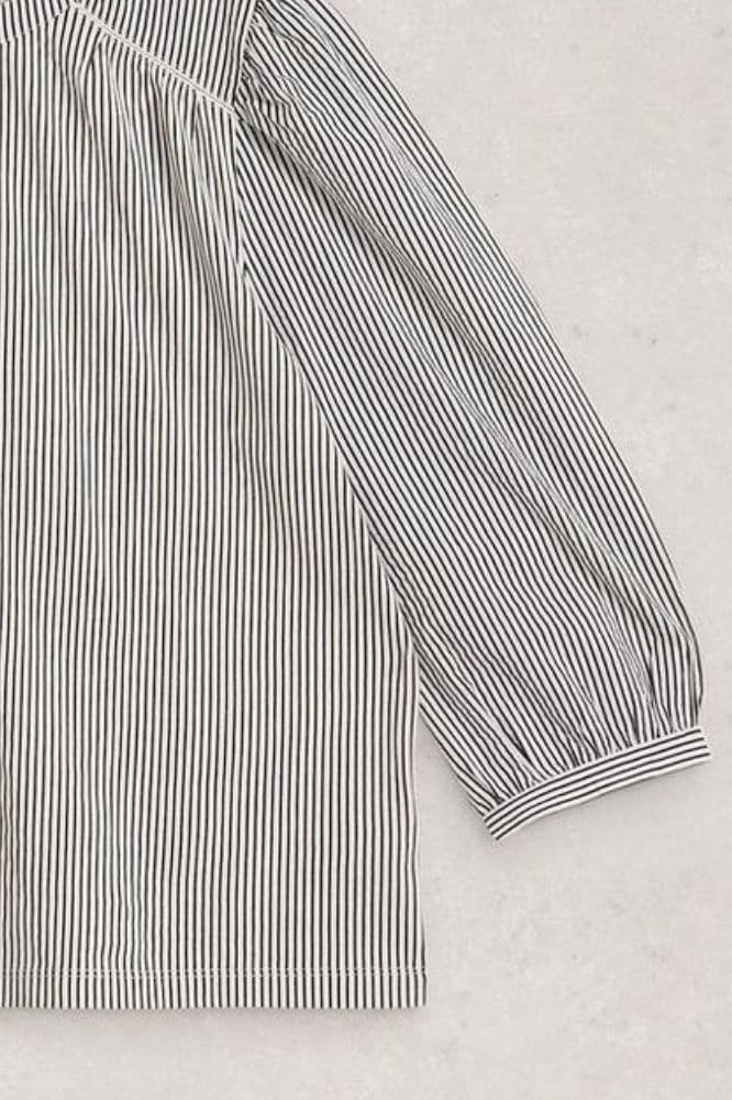 White Stuff Stripe Mix Shirt White Mlt - La Vie en Rose Damesmode