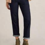 White Stuff Taylor Straight Jeans Dark Denim - La Vie en Rose Damesmode