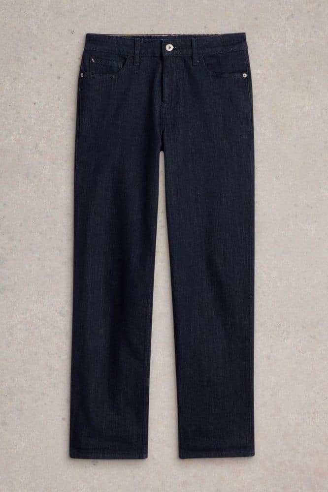 White Stuff Taylor Straight Jeans Dark Denim - La Vie en Rose Damesmode