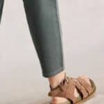 White Stuff Tilly Tapered Jeans Mid Green - La Vie en Rose Damesmode