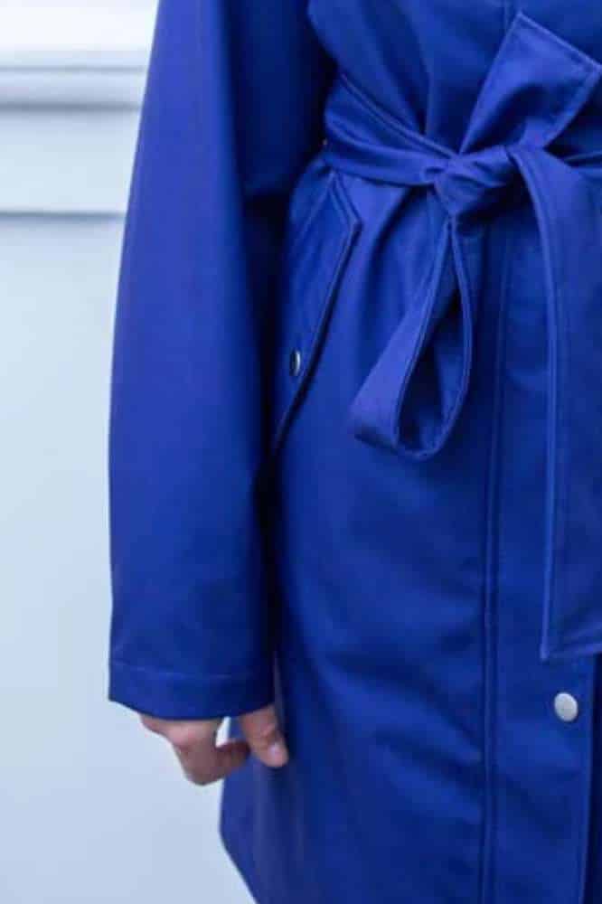 Danefae Danerainlover Raincoat Blue Purple - La Vie en Rose Damesmode