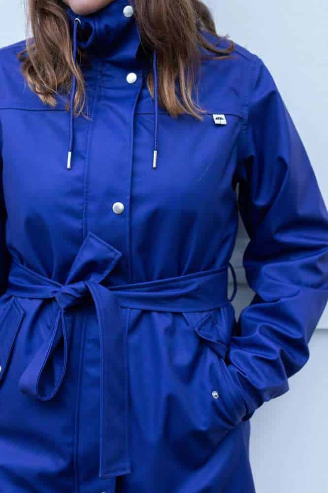 Danefae Danerainlover Raincoat Blue Purple - La Vie en Rose Damesmode