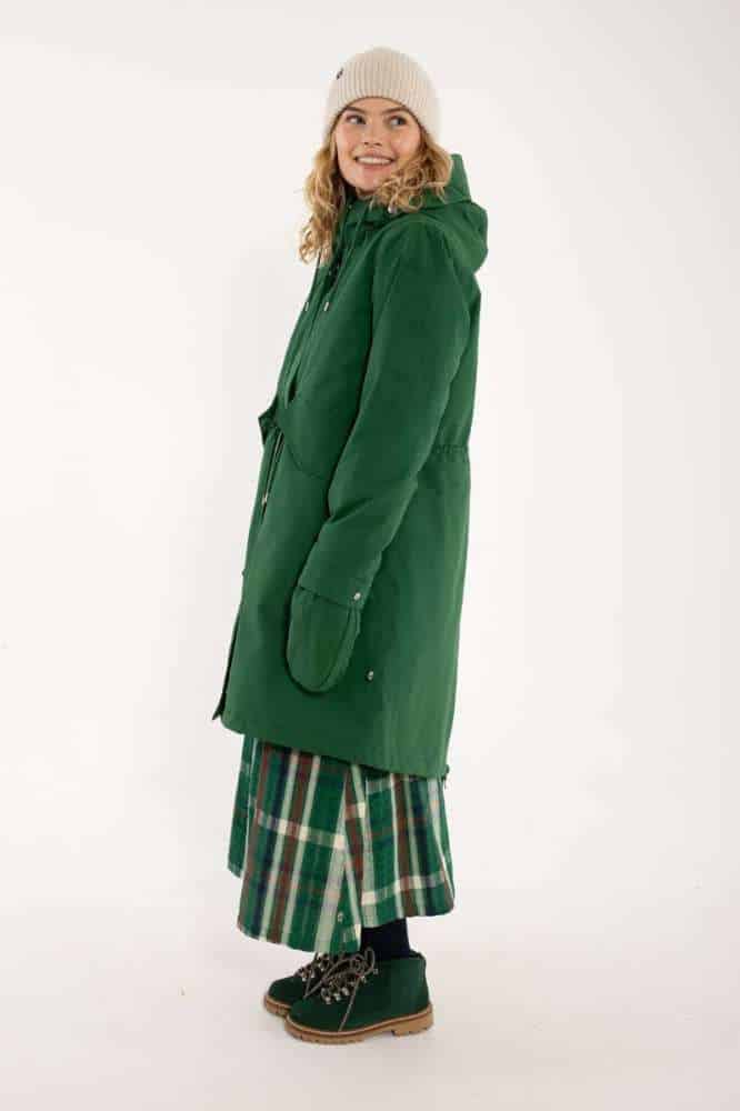 Danefae Danesvaneke Winter Parka Dark Pine - La Vie en Rose Damesmode