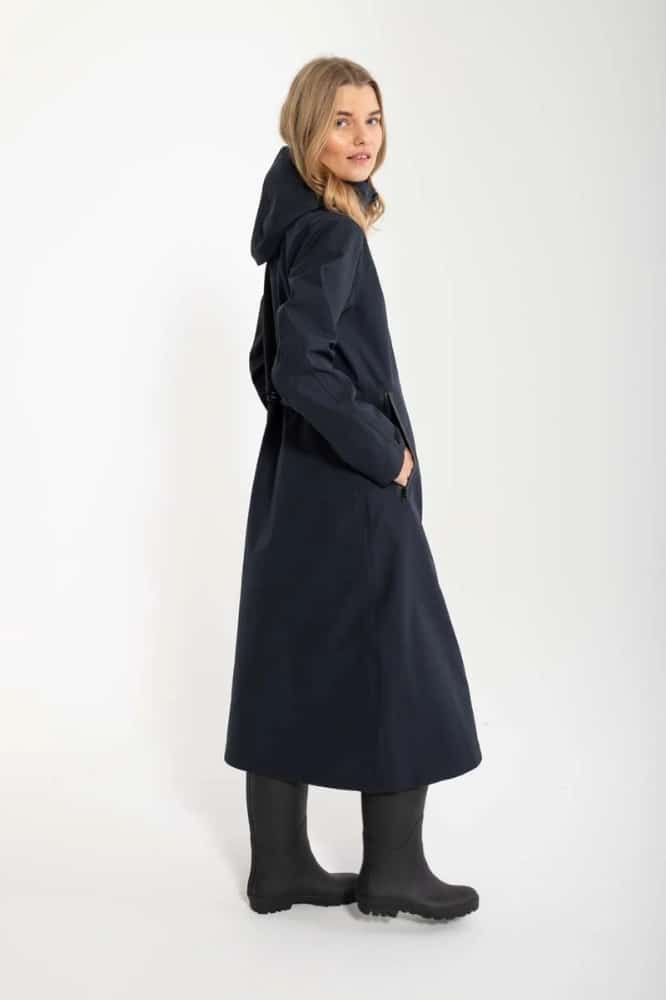 Danefae The Danedogwalker Raincoat Black - La Vie en Rose Damesmode