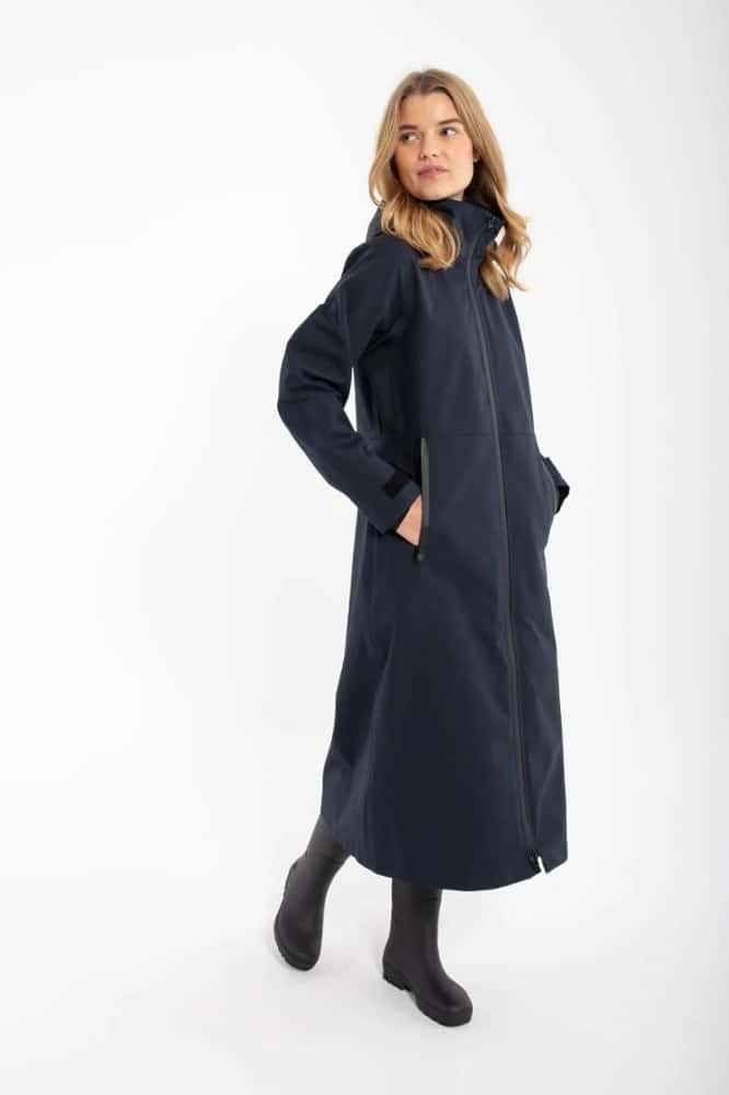 Danefae The Danedogwalker Raincoat Black - La Vie en Rose Damesmode