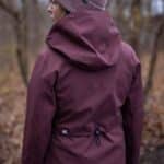 Danefae The Danedogwalker Raincoat Dark Merlot - La Vie en Rose Damesmode