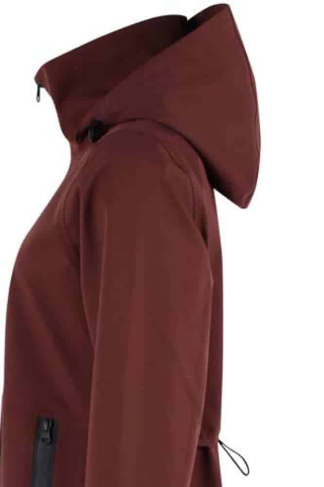 Danefae The Danedogwalker Raincoat Dark Merlot - La Vie en Rose Damesmode