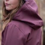 Danefae The Danedogwalker Raincoat Dark Merlot - La Vie en Rose Damesmode