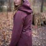 Danefae The Danedogwalker Raincoat Dark Merlot - La Vie en Rose Damesmode