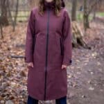 Danefae The Danedogwalker Raincoat Dark Merlot - La Vie en Rose Damesmode