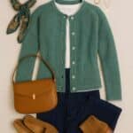 IrelandsEye Irelands Eye Killiney Cardigan Seagreen Marle - La Vie en Rose Damesmode