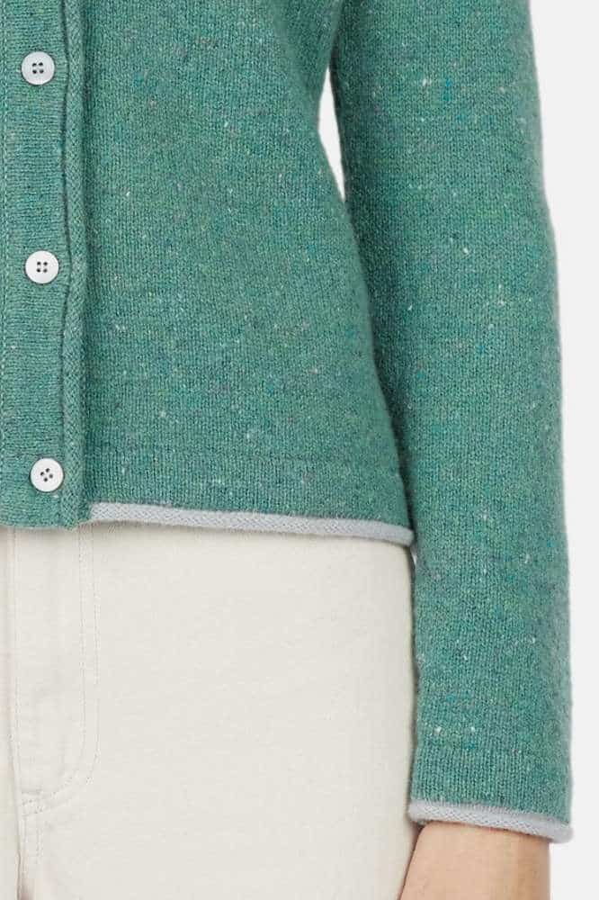 IrelandsEye Irelands Eye Killiney Cardigan Seagreen Marle - La Vie en Rose Damesmode