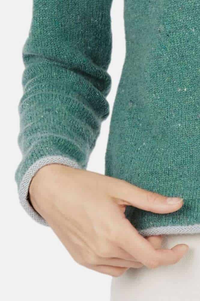 IrelandsEye Irelands Eye Killiney Cardigan Seagreen Marle - La Vie en Rose Damesmode