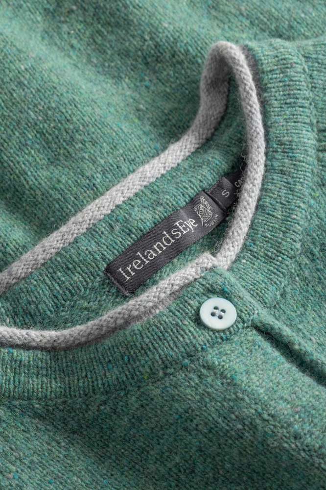 IrelandsEye Irelands Eye Killiney Cardigan Seagreen Marle - La Vie en Rose Damesmode
