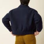 King Louie Fay Jacket Kennedy Evening Bue - La Vie en Rose Damesmode