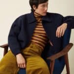 King Louie Fay Jacket Kennedy Evening Bue - La Vie en Rose Damesmode