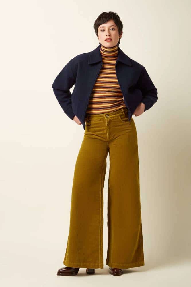 King Louie Fay Jacket Kennedy Evening Bue - La Vie en Rose Damesmode