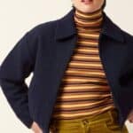 King Louie Fay Jacket Kennedy Evening Bue - La Vie en Rose Damesmode