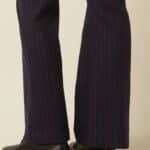 King Louie Livia Pants Pinstripe Night-Sky Blue - La Vie en Rose Damesmode