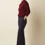 King Louie Livia Pants Pinstripe Night-Sky Blue - La Vie en Rose Damesmode