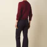 King Louie Livia Pants Pinstripe Night-Sky Blue - La Vie en Rose Damesmode