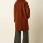King Louie Nia Coat Nerlino Patina Brown - La Vie en Rose Damesmode