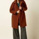 King Louie Nia Coat Nerlino Patina Brown - La Vie en Rose Damesmode
