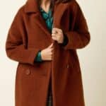 King Louie Nia Coat Nerlino Patina Brown - La Vie en Rose Damesmode