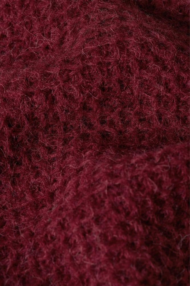 King Louie Raglan Cardi Bernard Cabernet Red- La Vie en Rose Damesmode