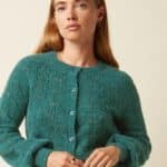 King Louie Raglan Cardi Bernard Spruced Green - La Vie en Rose Damesmode